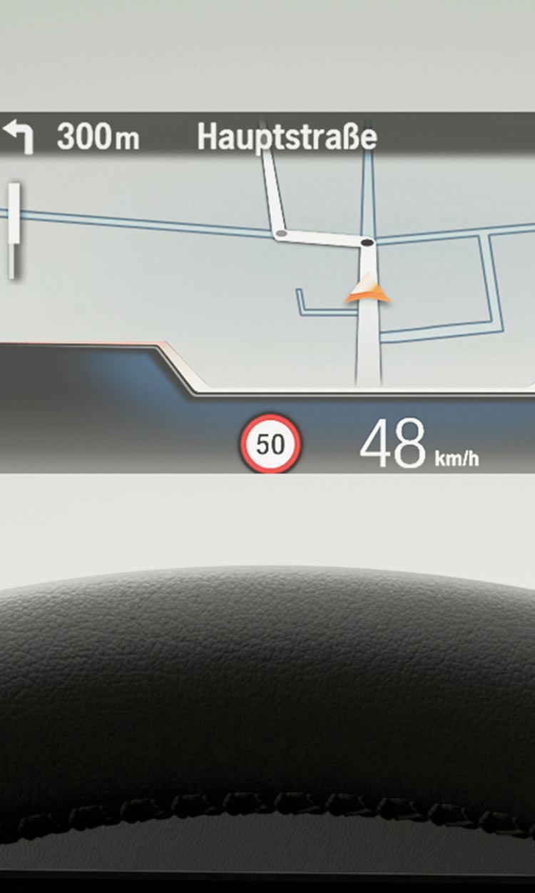  BMW Head-up display (Available Only On M Sport)